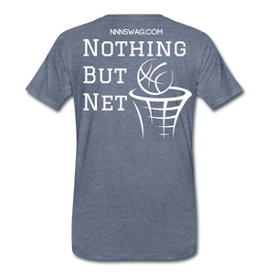 Mamba Mentality | Nothing But Net Tee - heather blue