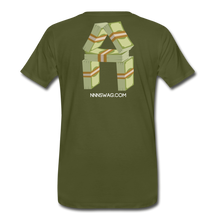 Load image into Gallery viewer, Cash Rules Everything* Tee - olive green

