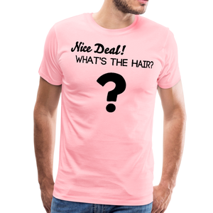 Hairy Deal Tee - pink