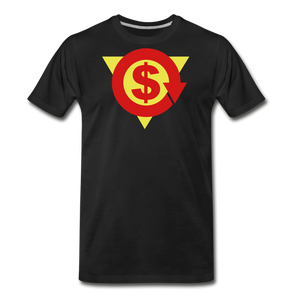 S on Your Chest Tee - black