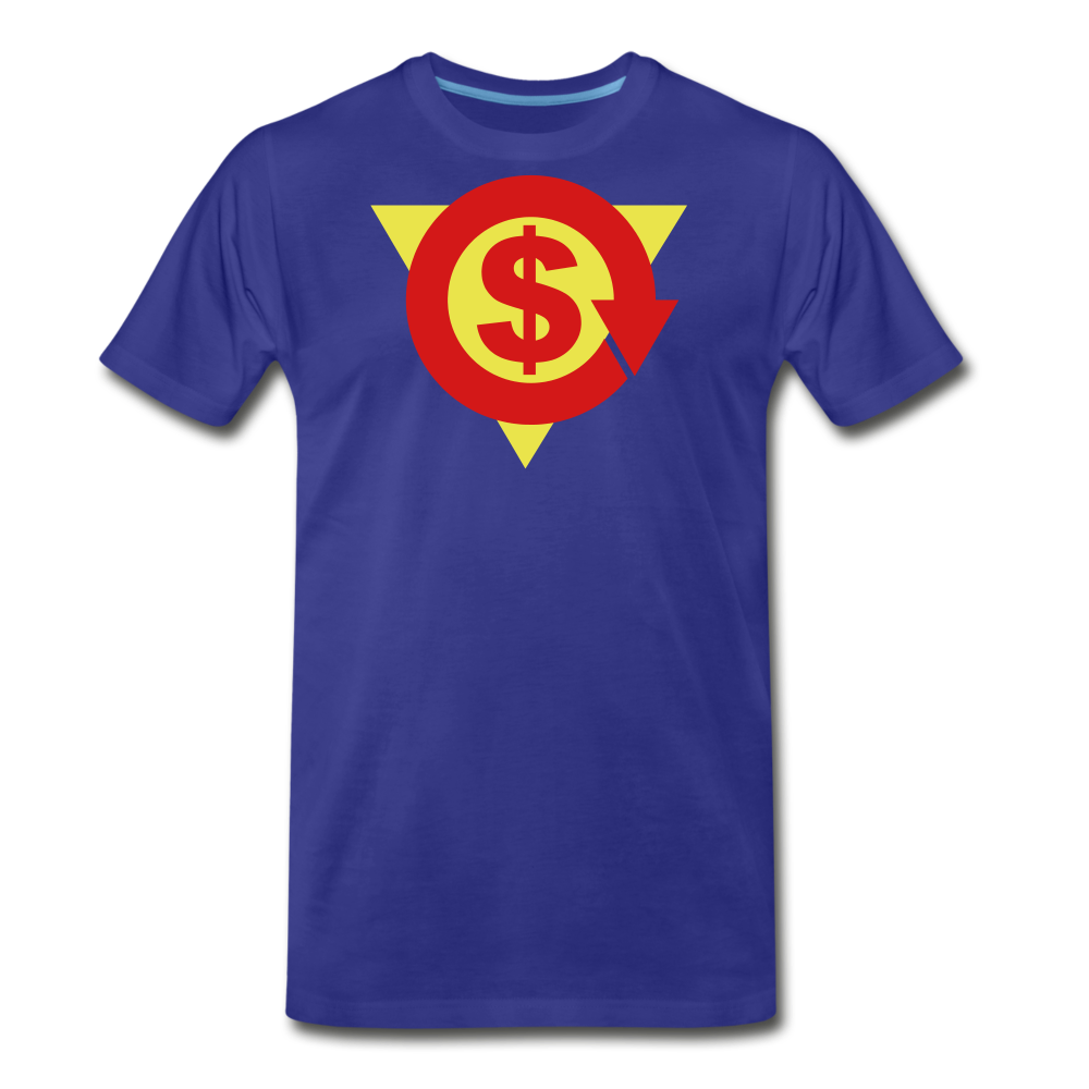 S on Your Chest Tee - royal blue