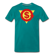 Load image into Gallery viewer, S on Your Chest Tee - teal
