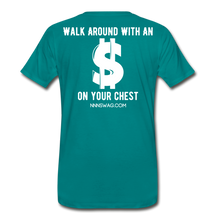 Load image into Gallery viewer, S on Your Chest Tee - teal
