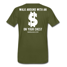Load image into Gallery viewer, S on Your Chest Tee - olive green
