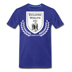 Building Wealth 101 - royal blue