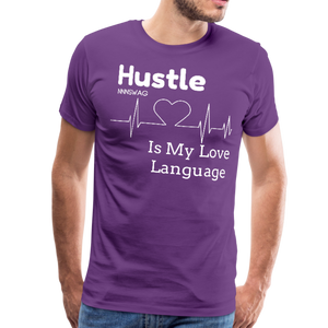 Hustle is my Love Language - purple
